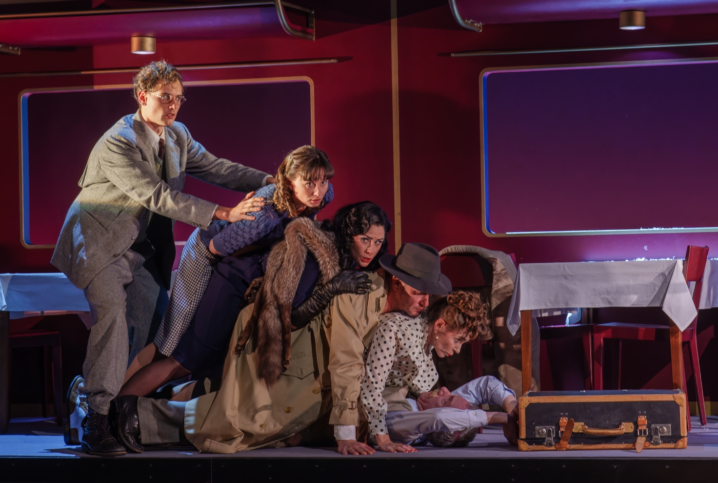 Mord im Orientexpress, Luzerner Theater, Foto: Ingo Hoehn