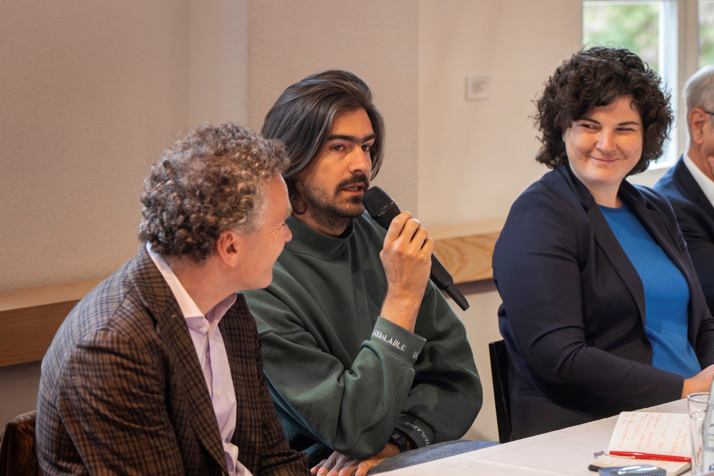 Pressekonferenz neues Luzerner Theater am 14. Oktober 2024, Foto: Ingo Hoehn