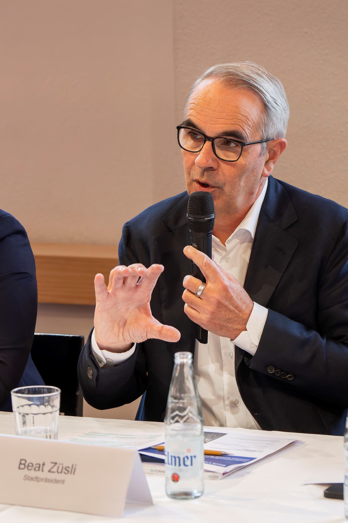 Pressekonferenz neues Luzerner Theater am 14. Oktober 2024, Foto: Ingo Hoehn