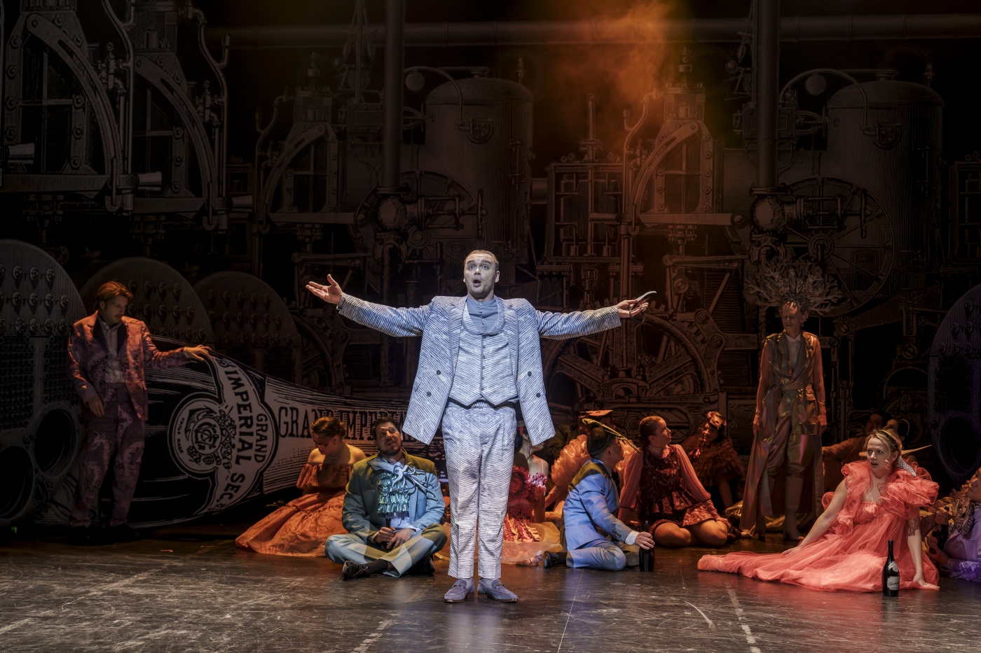 Die Fledermaus, Luzerner Theater, Foto: Ingo Hoehn