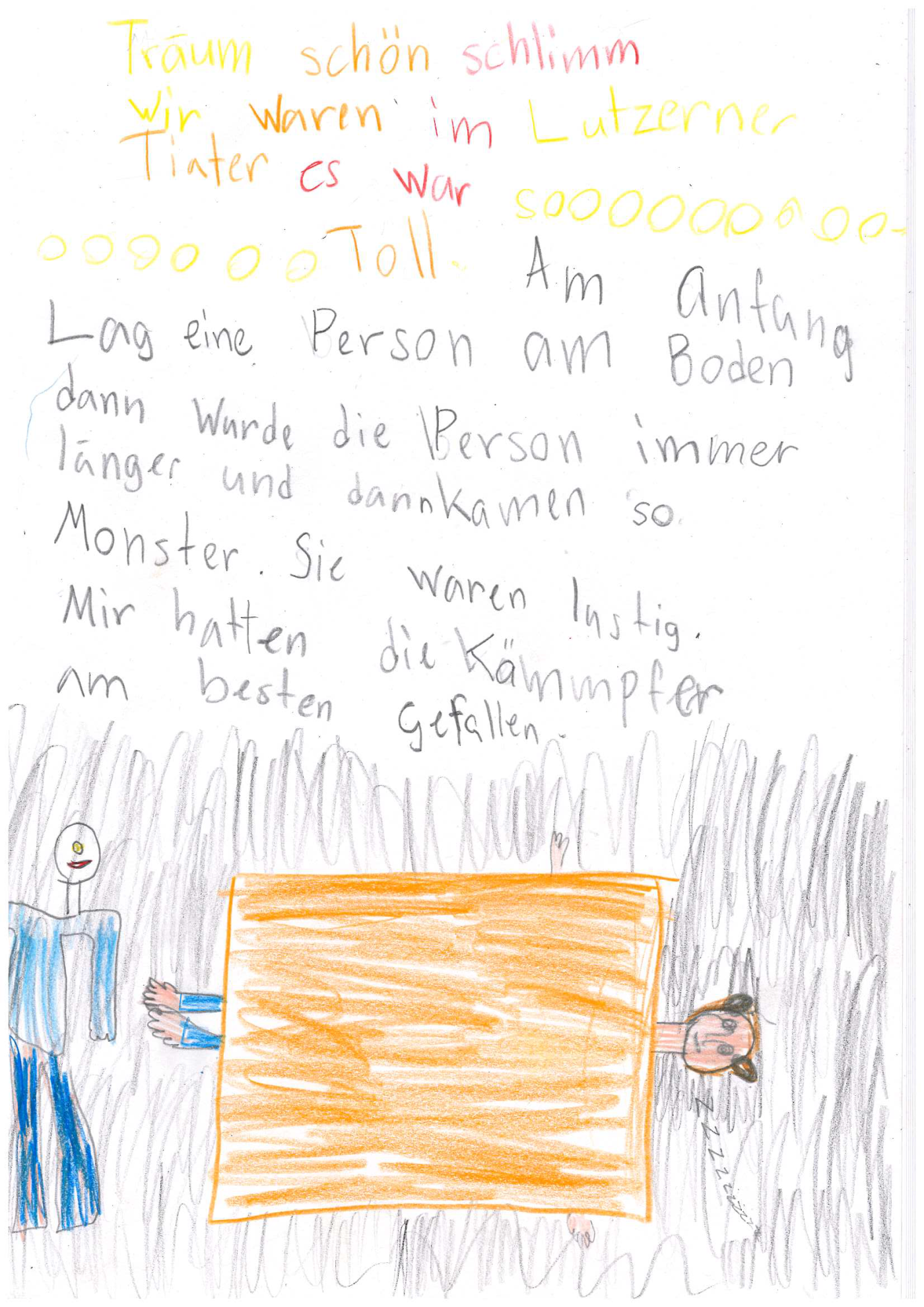 Erlebnisbericht «Träum schön schlimm!»