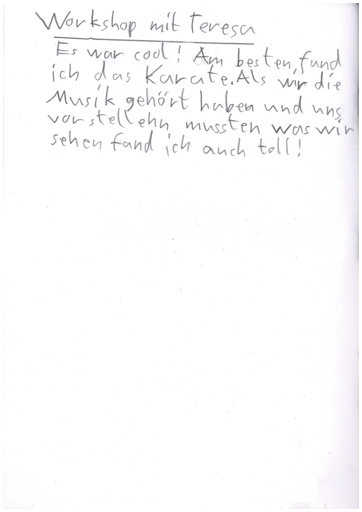 Erlebnisbericht «Träum schön schlimm!»