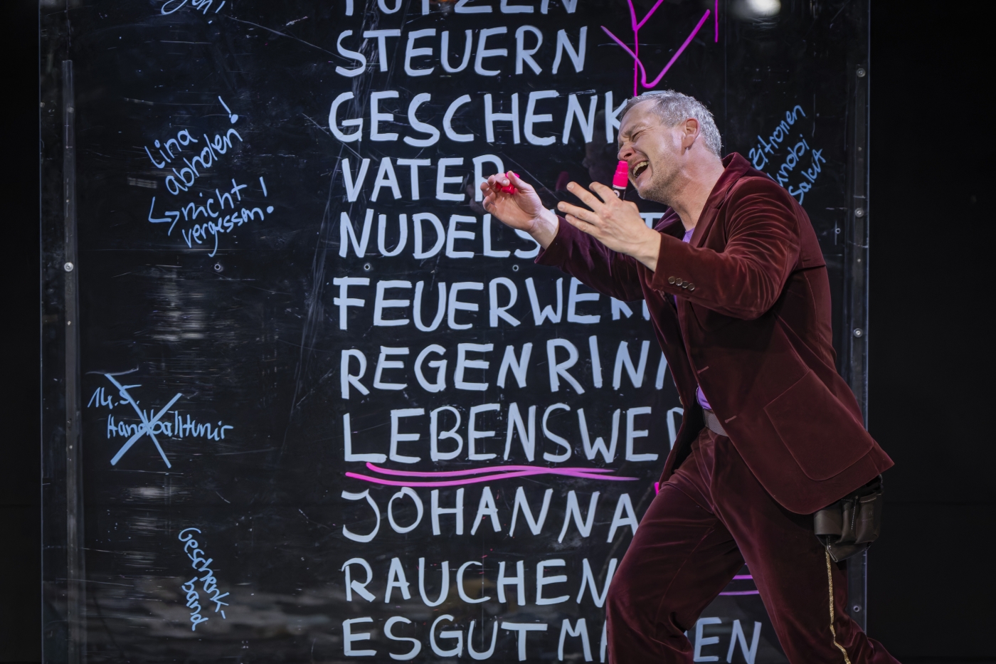 Luzerner Theater: Kleine Probleme, mit Christian Baumbach. Foto: Ingo Hoehn