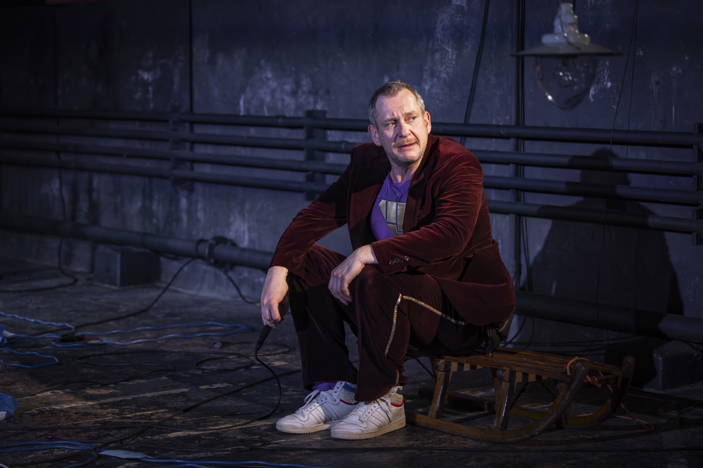 Luzerner Theater: Kleine Probleme, mit Christian Baumbach. Foto: Ingo Hoehn