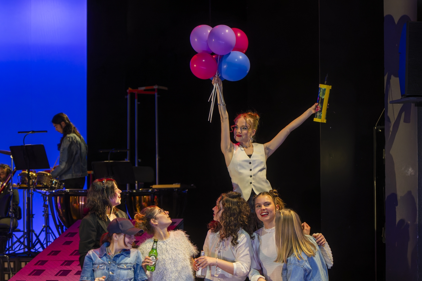 Lost Violet, Luzerner Theater, Maria Tilibtsev, Jugend-Projektchor, Foto: Ingo Hoehn