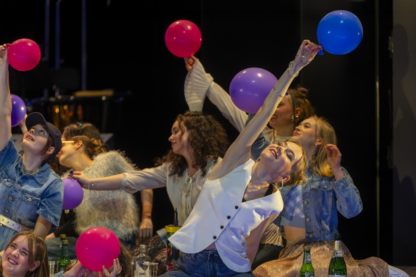 Lost Violet, Luzerner Theater, Maria Tilibtsev, Jugend-Projektchor, Foto: Ingo Hoehn