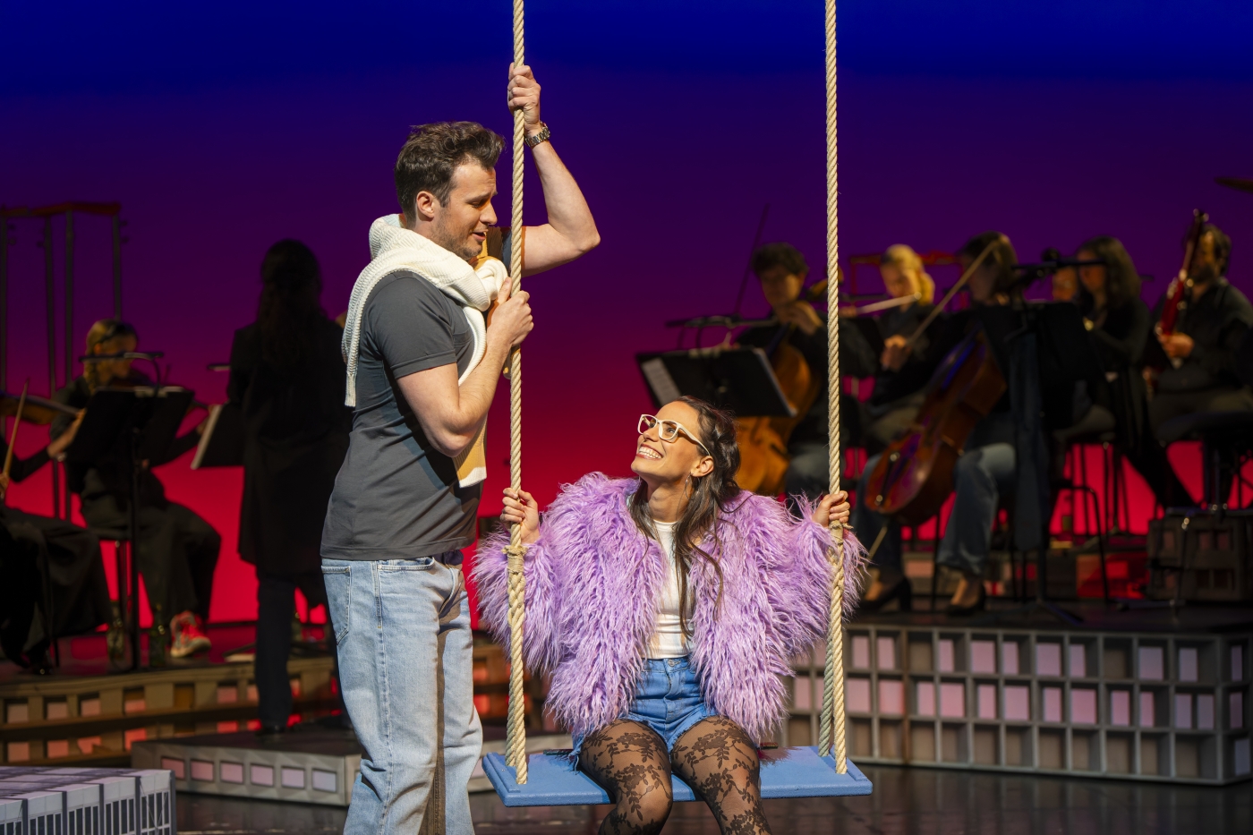 Lost Violet, Luzerner Theater, Tania Lorenzo Castro, Luca Bernard, Theater-Jugendorchester,Foto: Ingo Hoehn