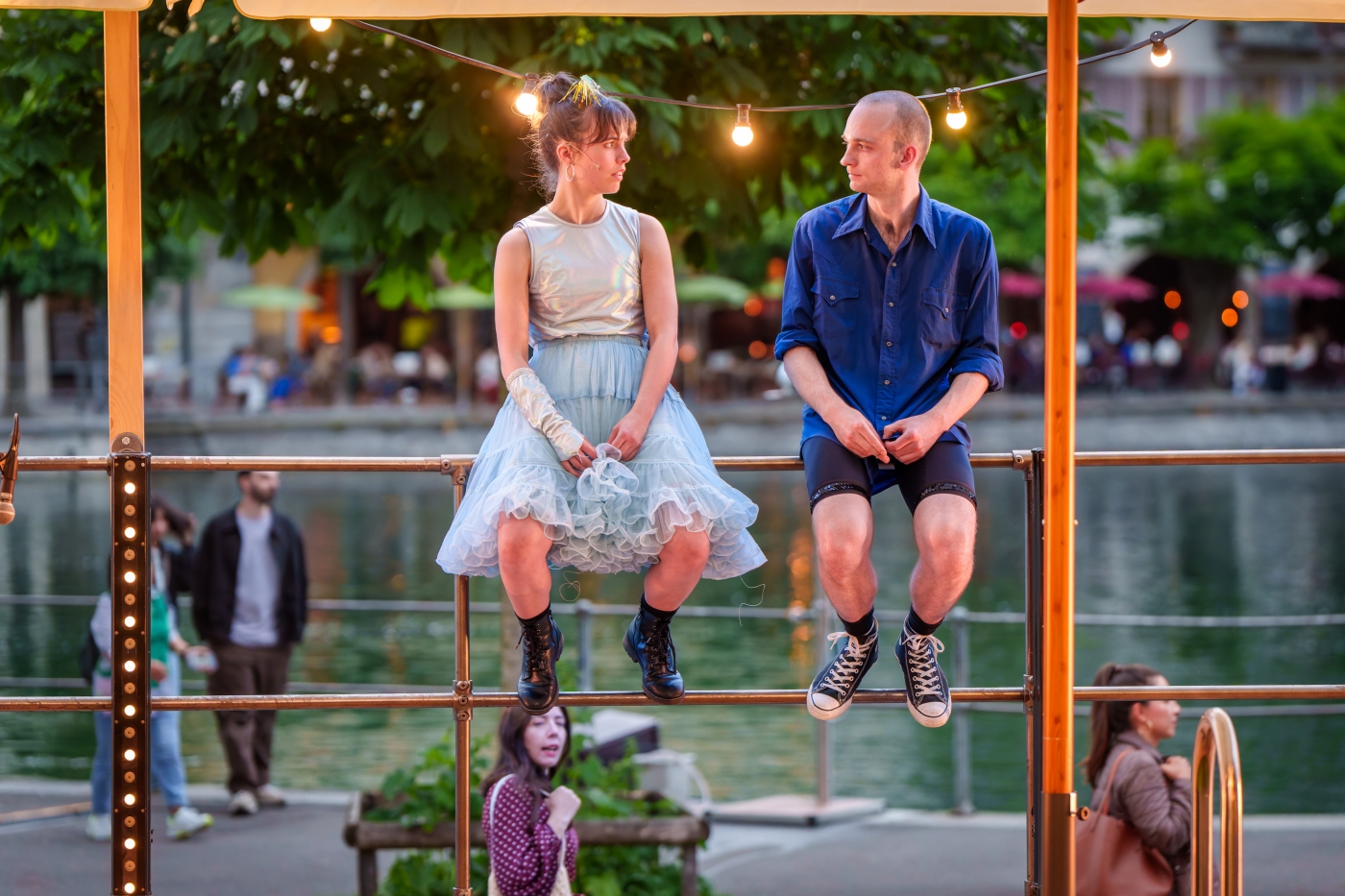 «baden gehen», Luzerner Theater, Foto: Ingo Hoehn