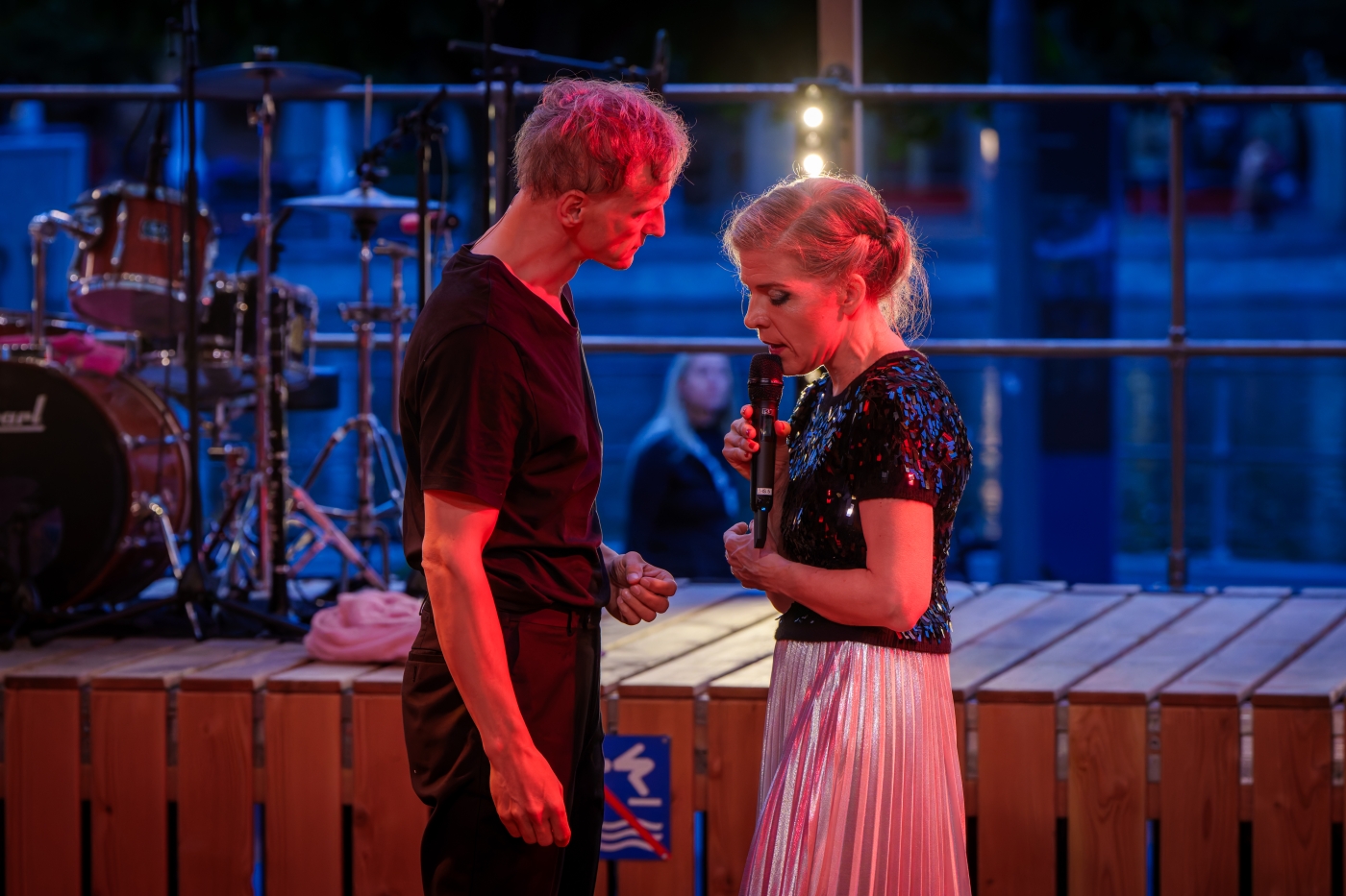 «baden gehen», Luzerner Theater, Foto: Ingo Hoehn