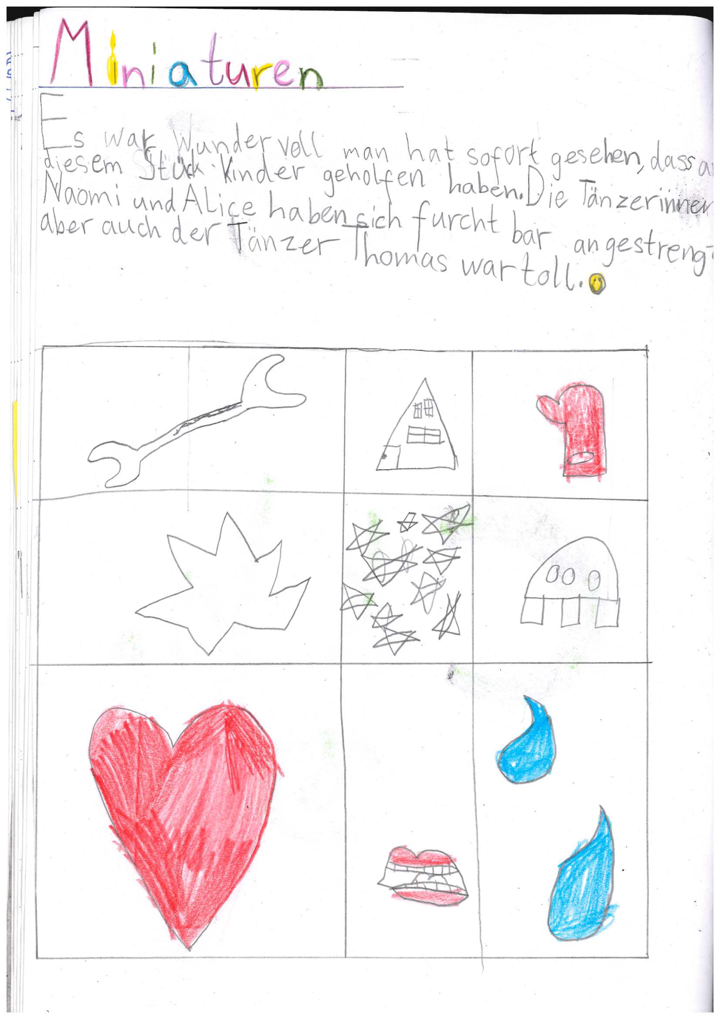 Bericht Schulklasse, «Minituren/Miniaturas», Luzerner Theater