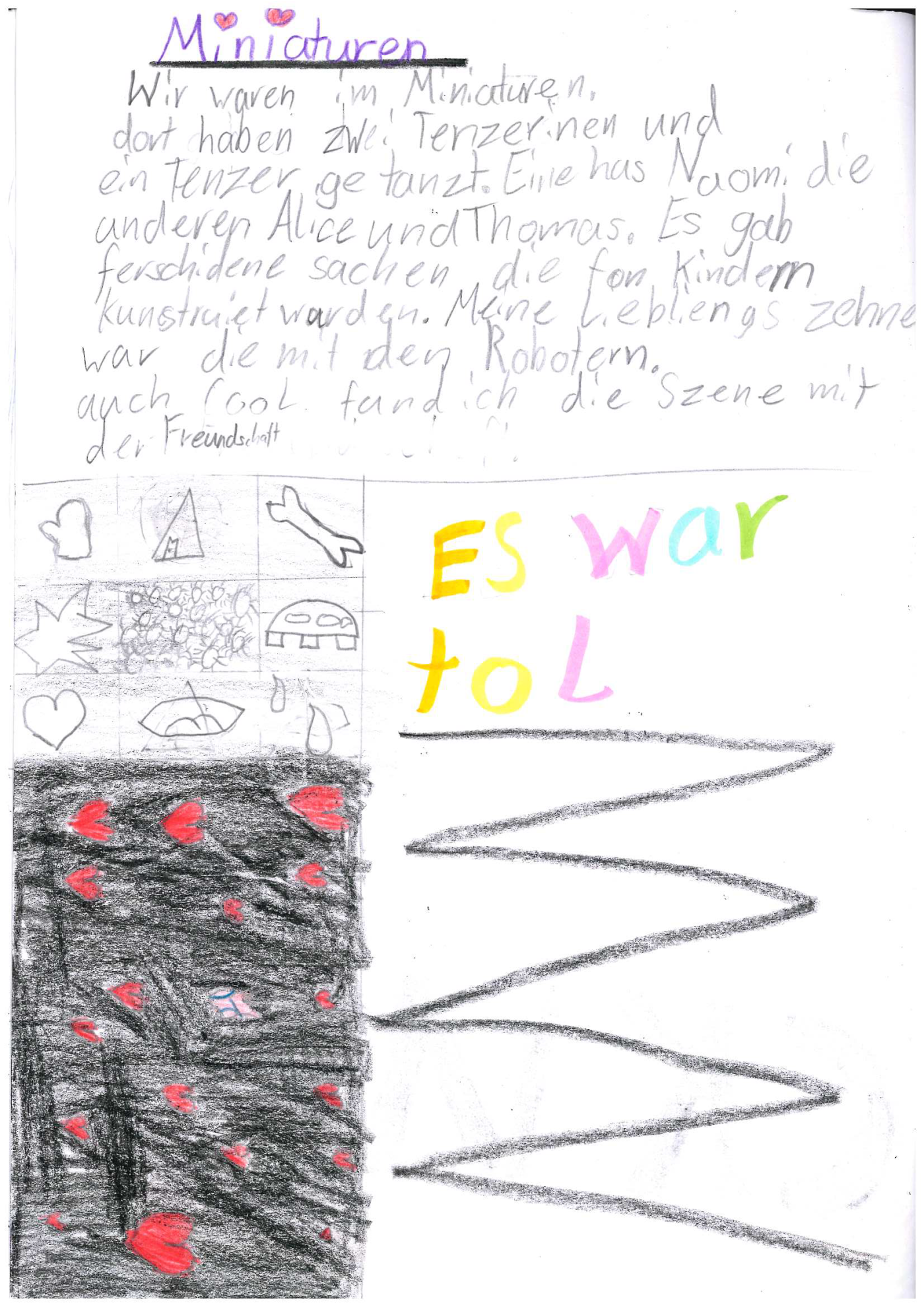 Bericht Schulklasse, «Minituren/Miniaturas», Luzerner Theater