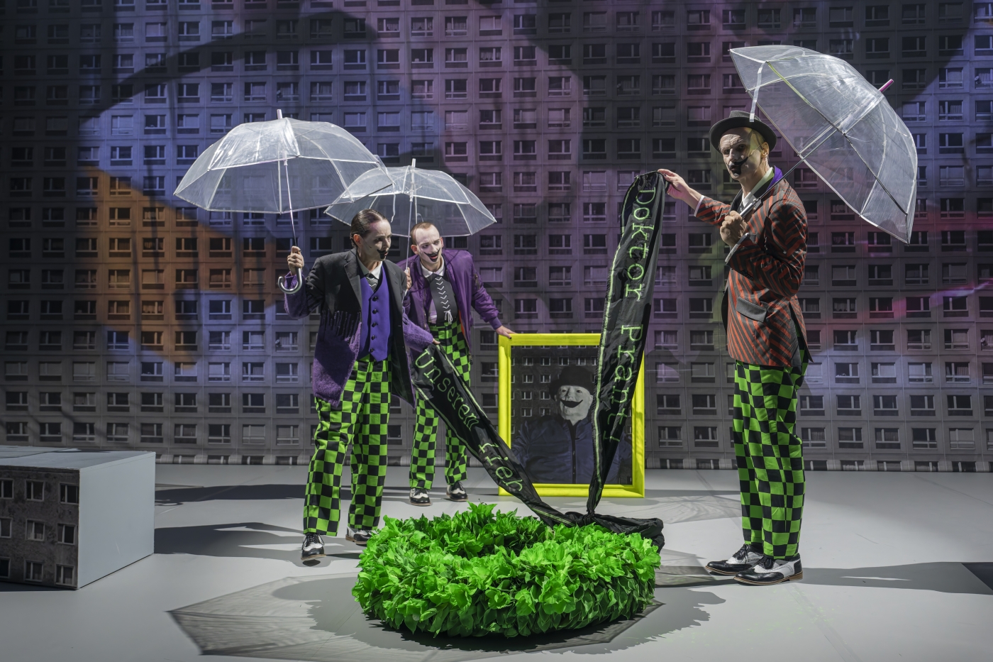 Der Richter und sein Henker, Luzerner Theater, Foto: Ingo Hoehn